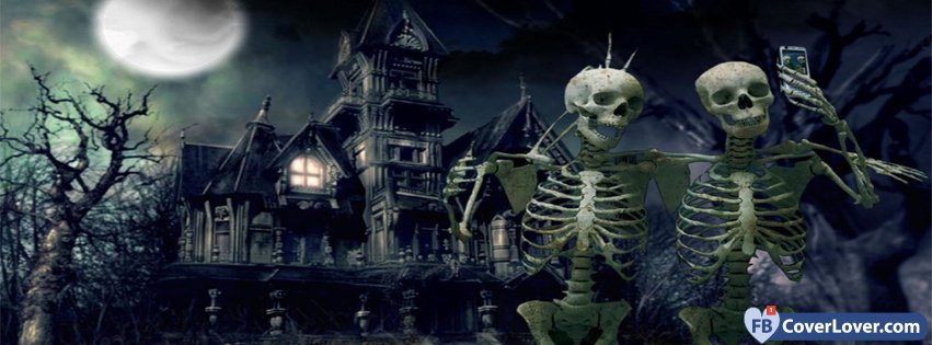 10-30-2016-halloween-funny-skeletons-selfie-facebook-covers-fbcoverlover_facebook_cover