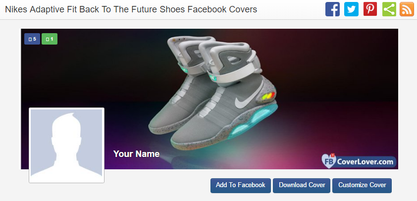 Nikes Adaptive Fit Back To The Future Shoes Facebook Cover