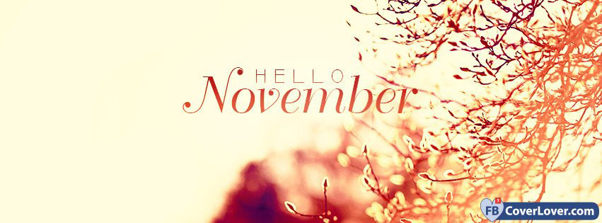 November Is Here.