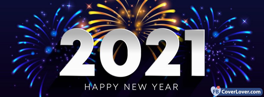 Happy New Year 2021 - Fireworks